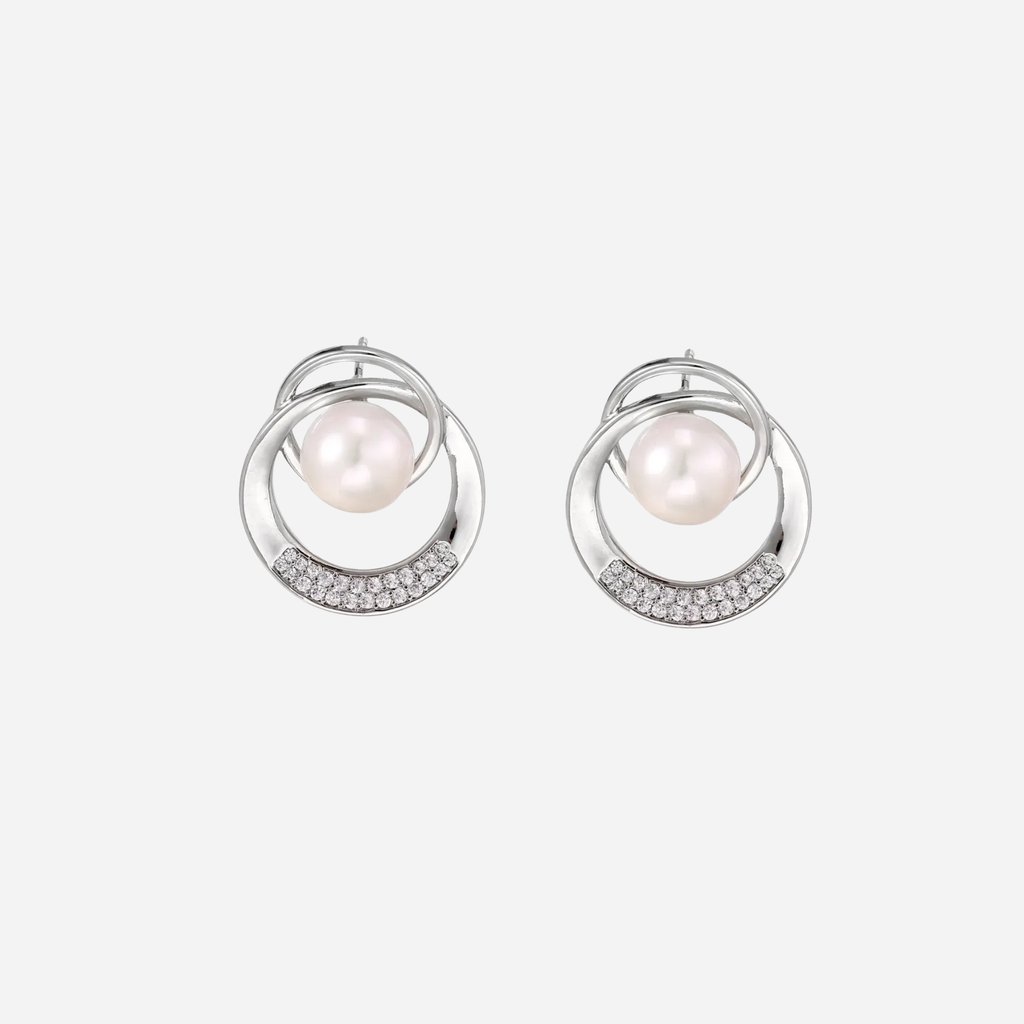 Legacy Pearl Orbit Studs
