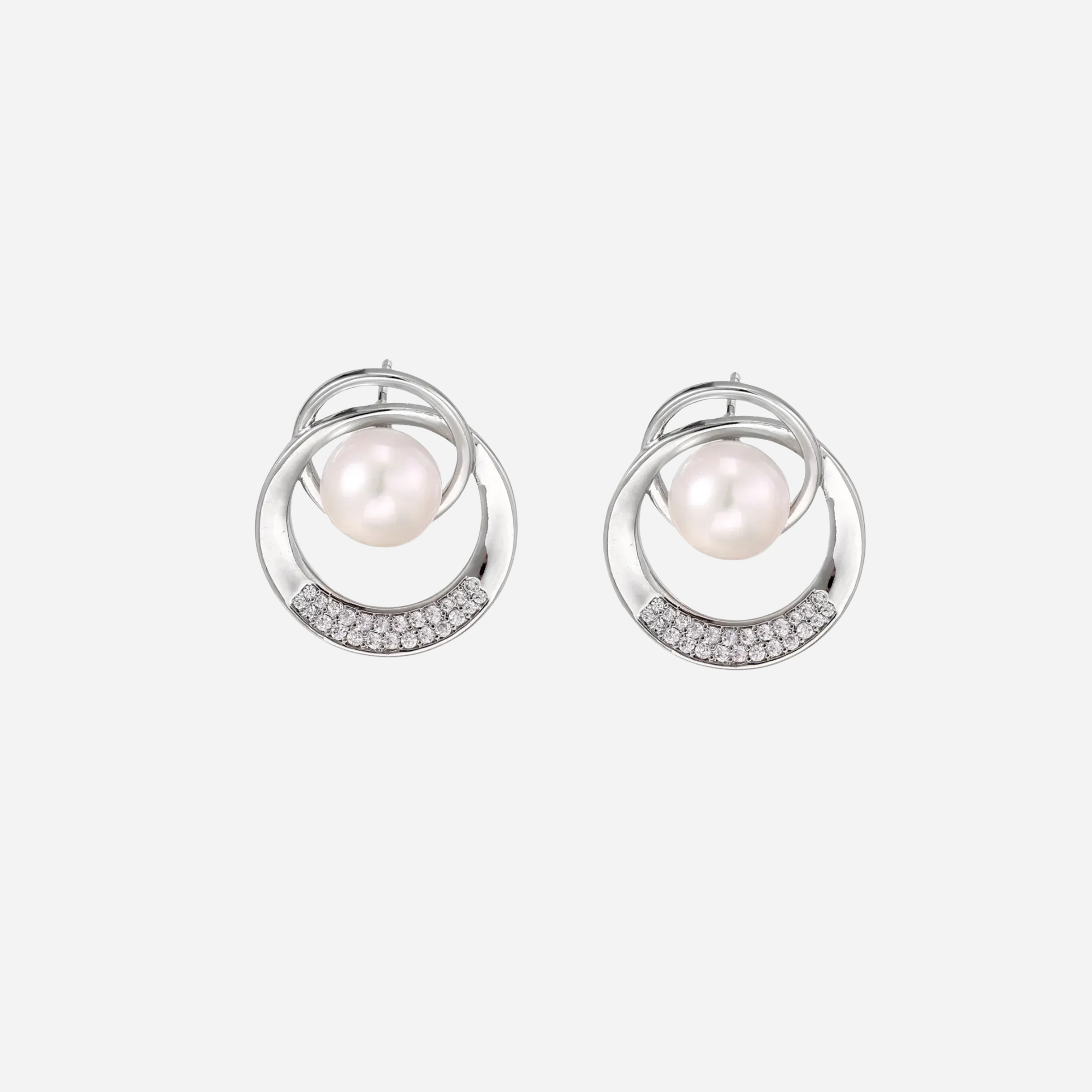 Legacy Pearl Orbit Studs