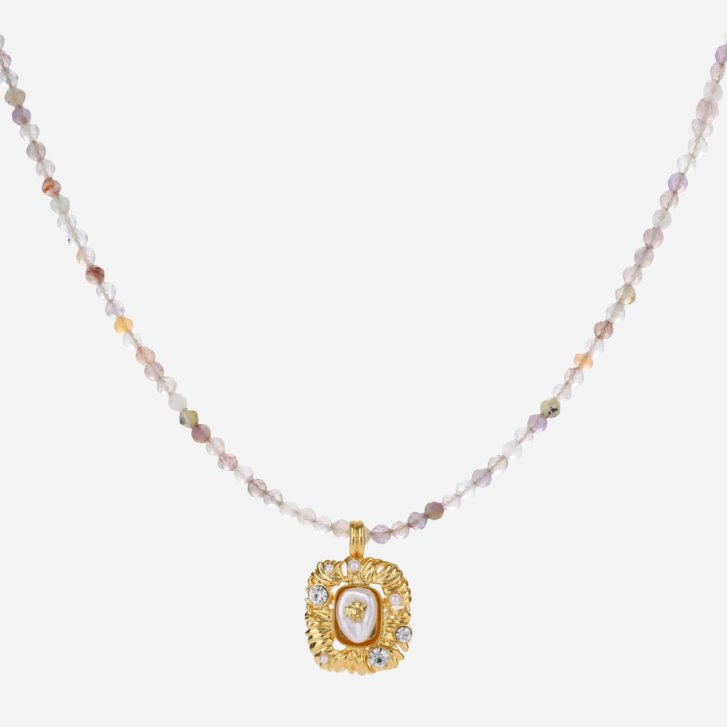 Baroque Dreams Gemstone Necklace