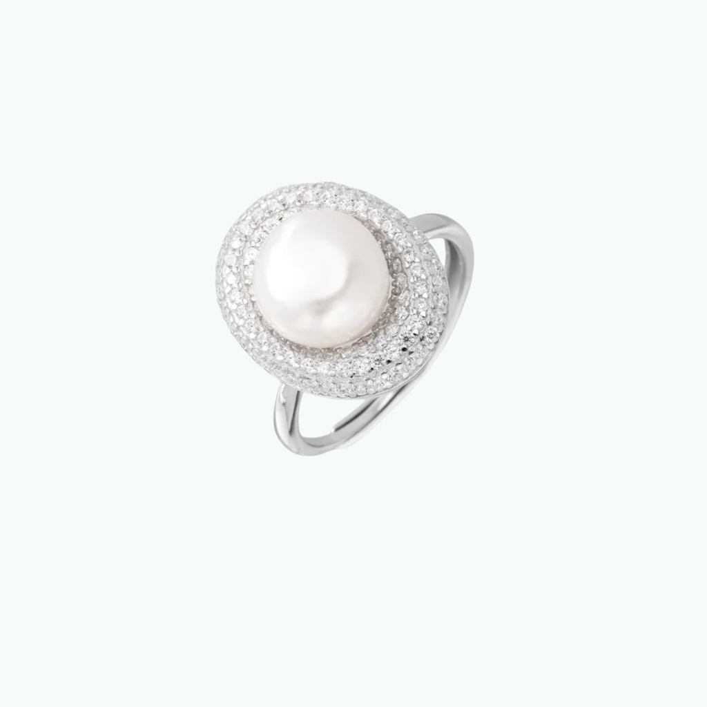 Heirloom Pearl Sterling Silver Ring