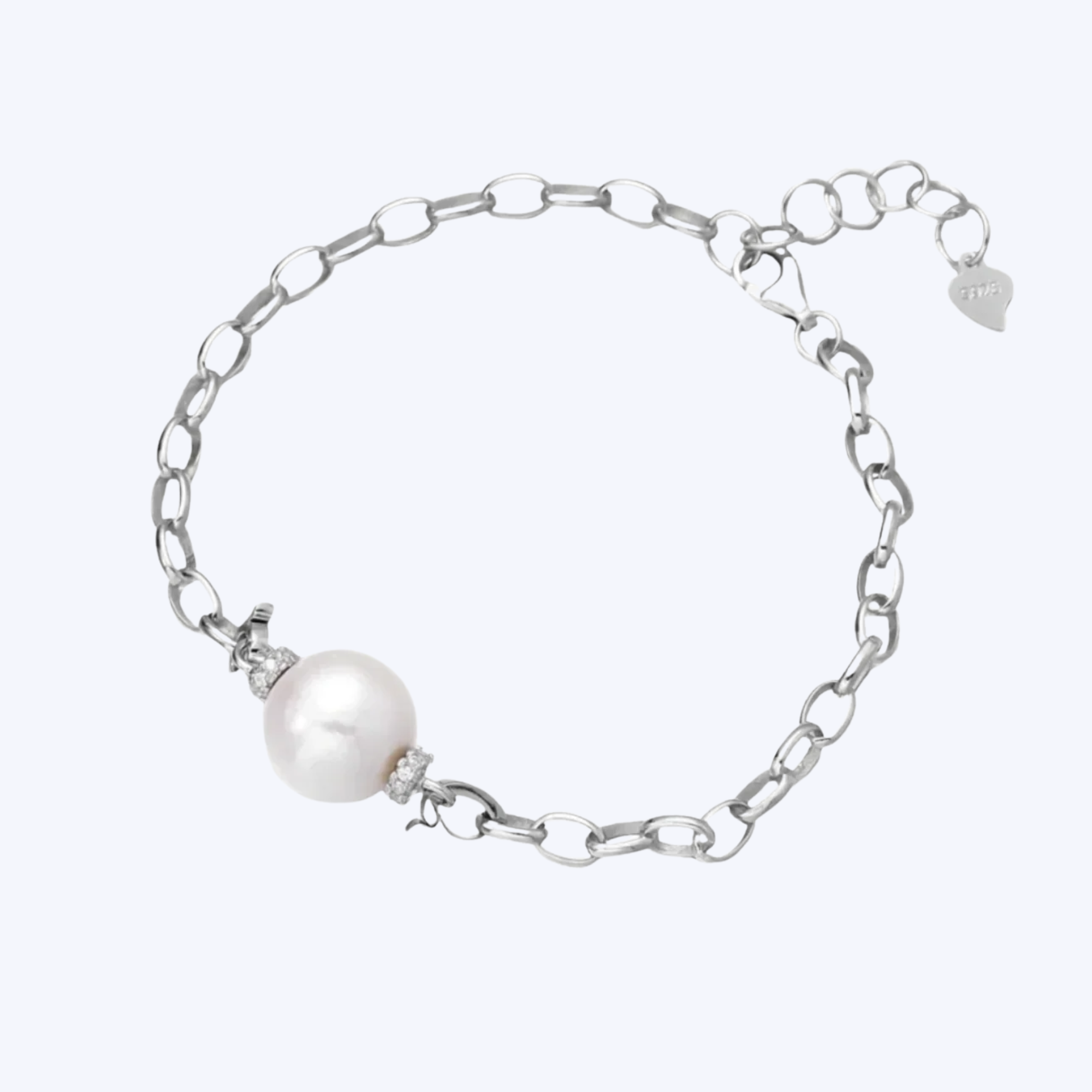 Heirloom Freshhwater Pearl Chain Bracelet
