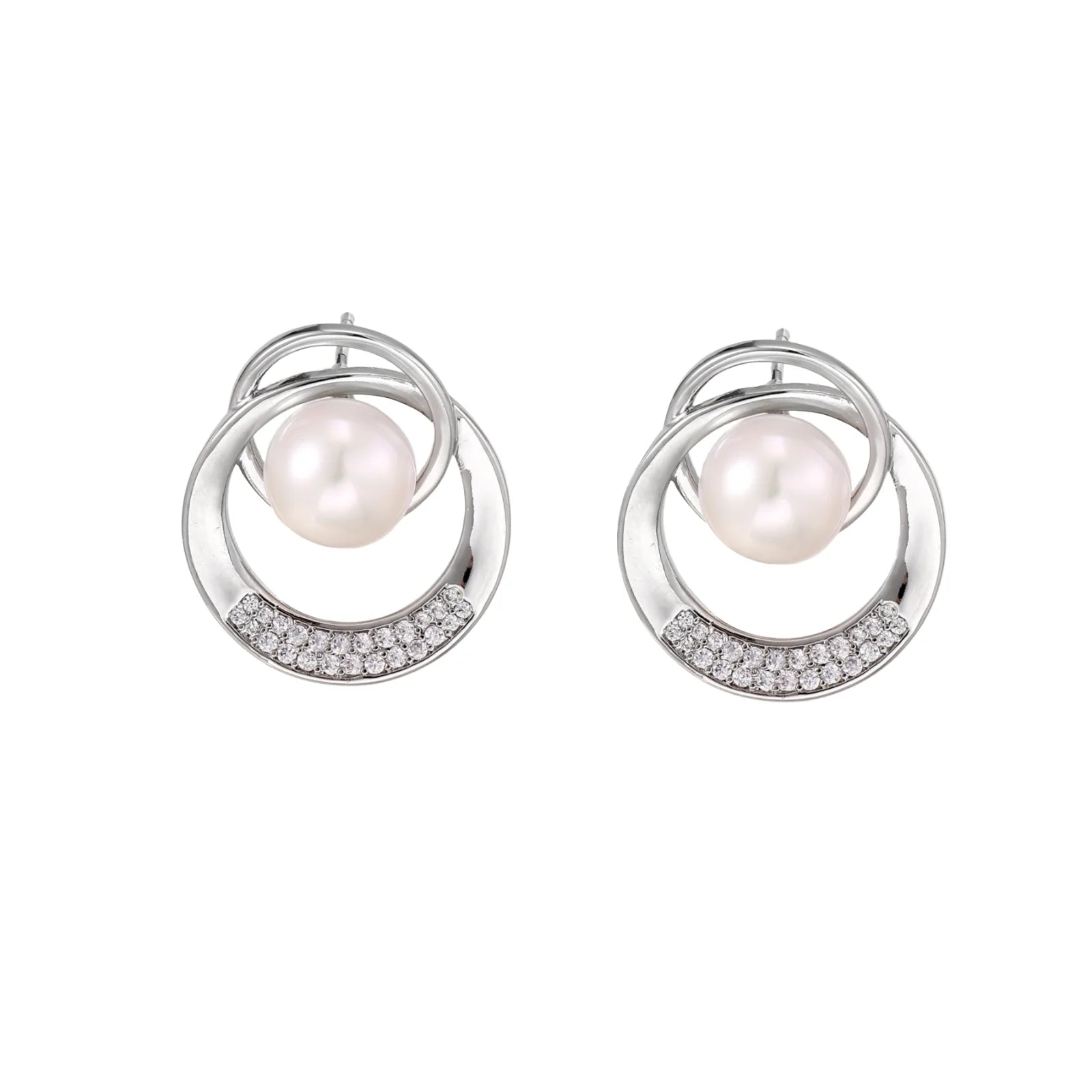 Legacy Pearl Orbit Studs