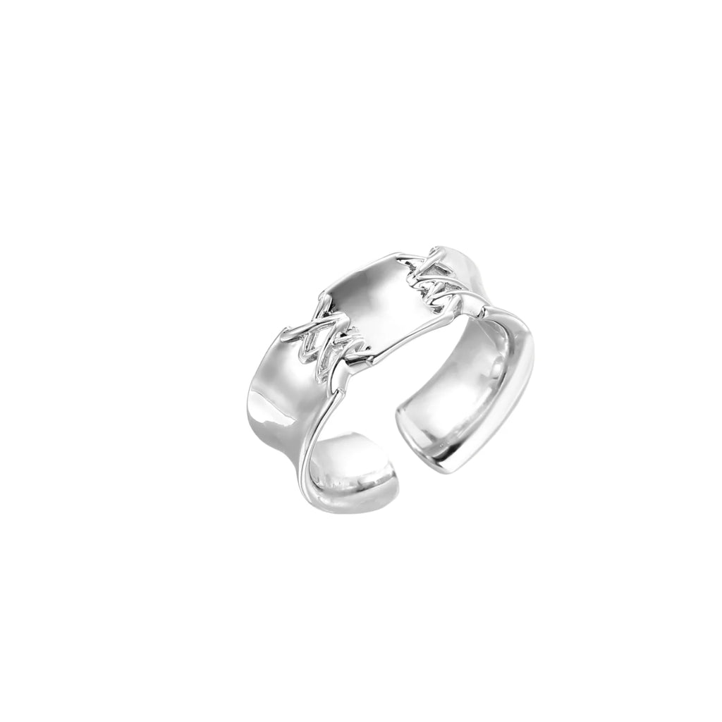 Chain Bridge Cuff Ring