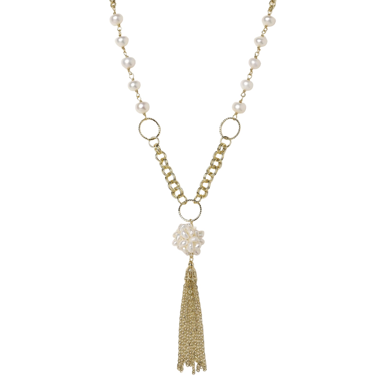Legacy Pearl Tassel Necklace