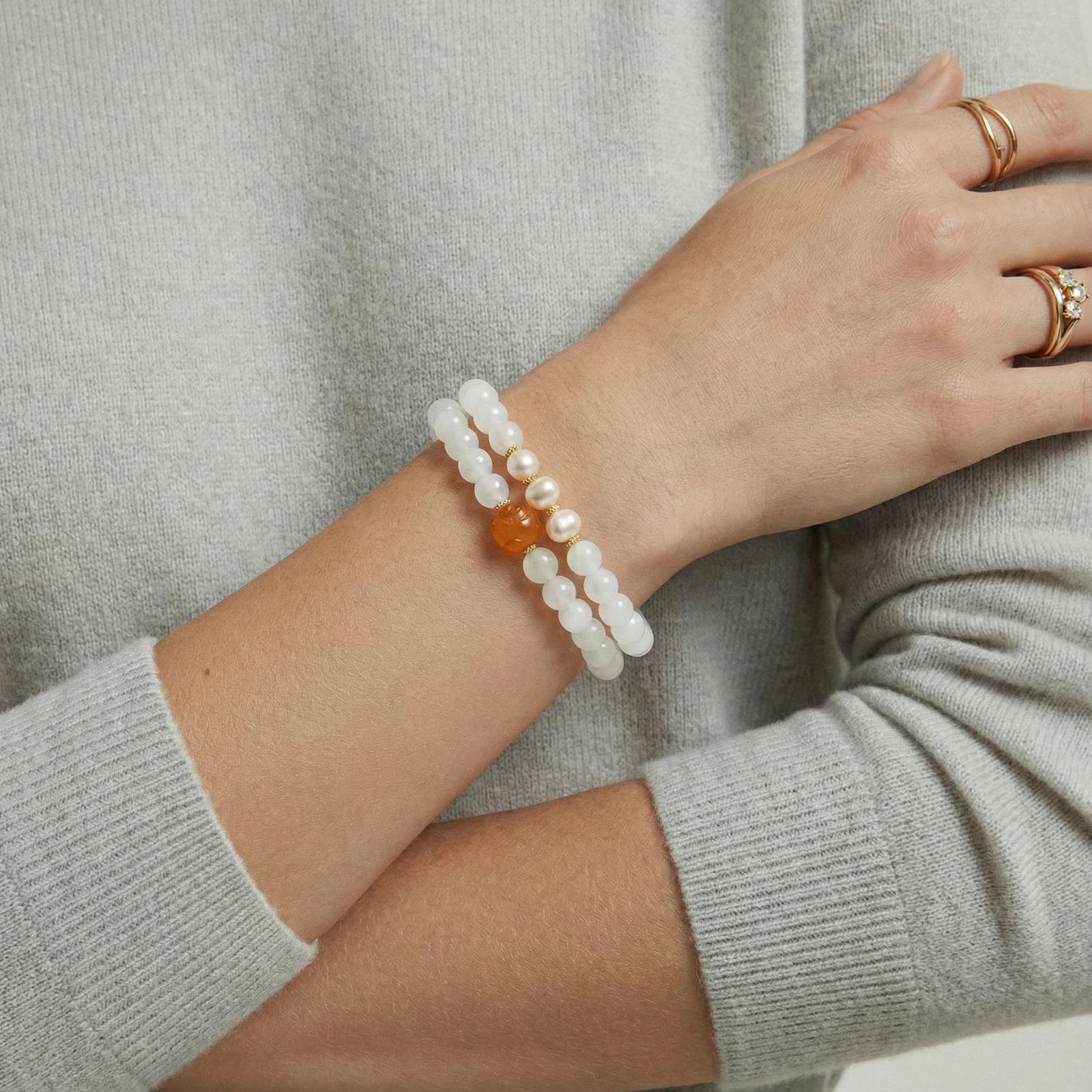 The Legacy Vermeil and Pearl Bracelet