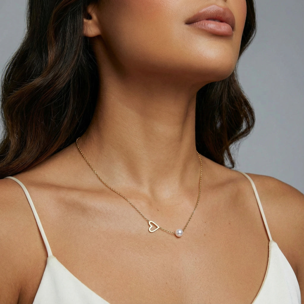 Legacy 14K Gold and Pearl Necklace