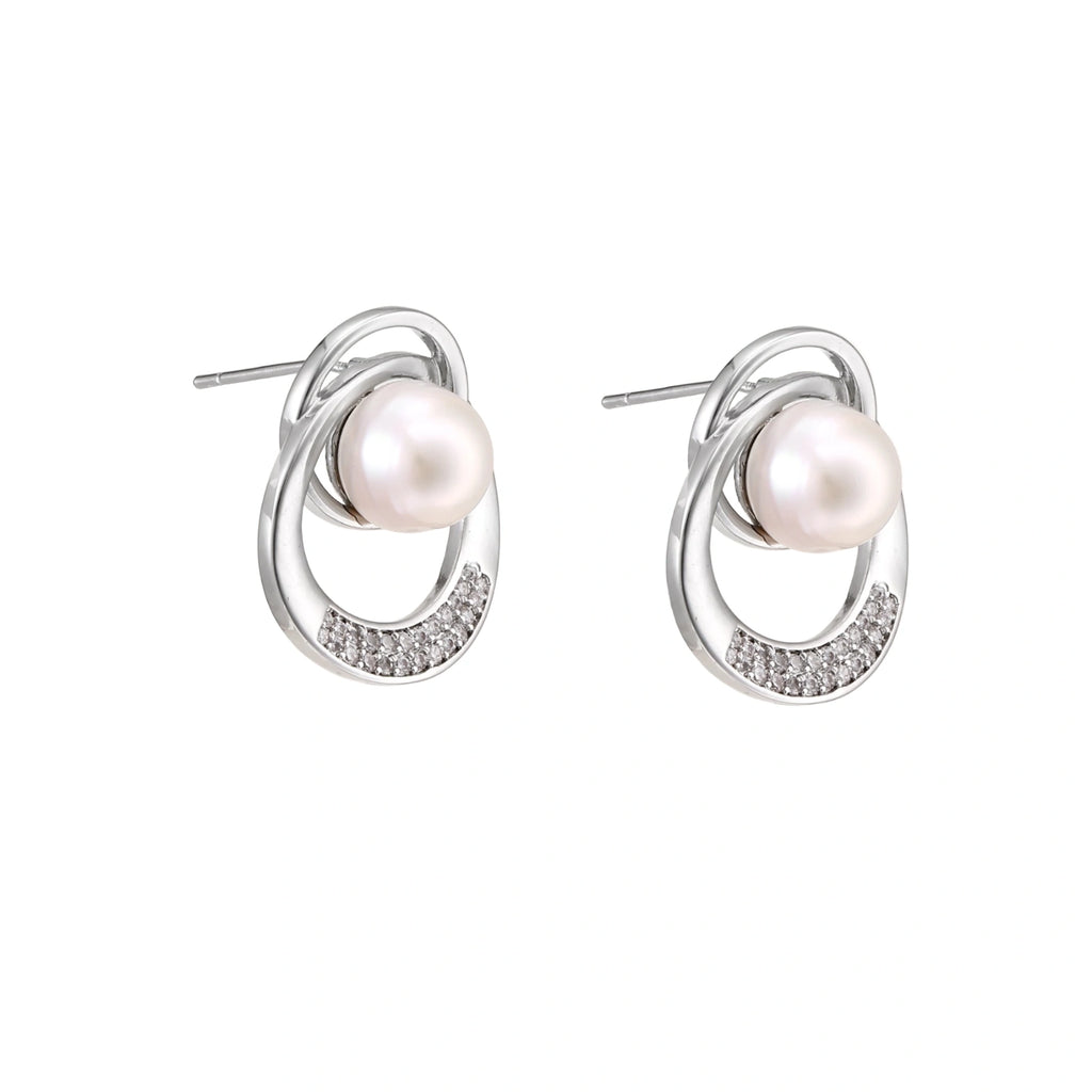 Legacy Pearl Orbit Studs