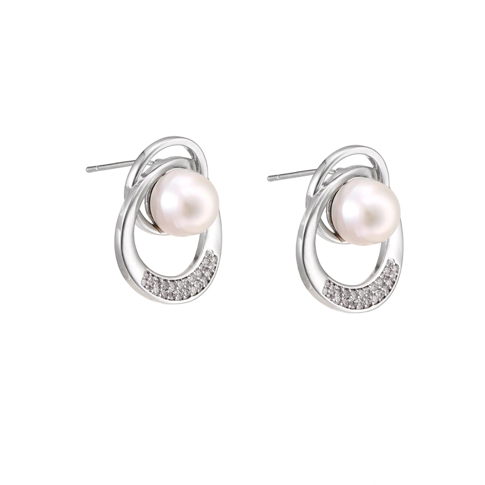 Legacy Pearl Orbit Studs