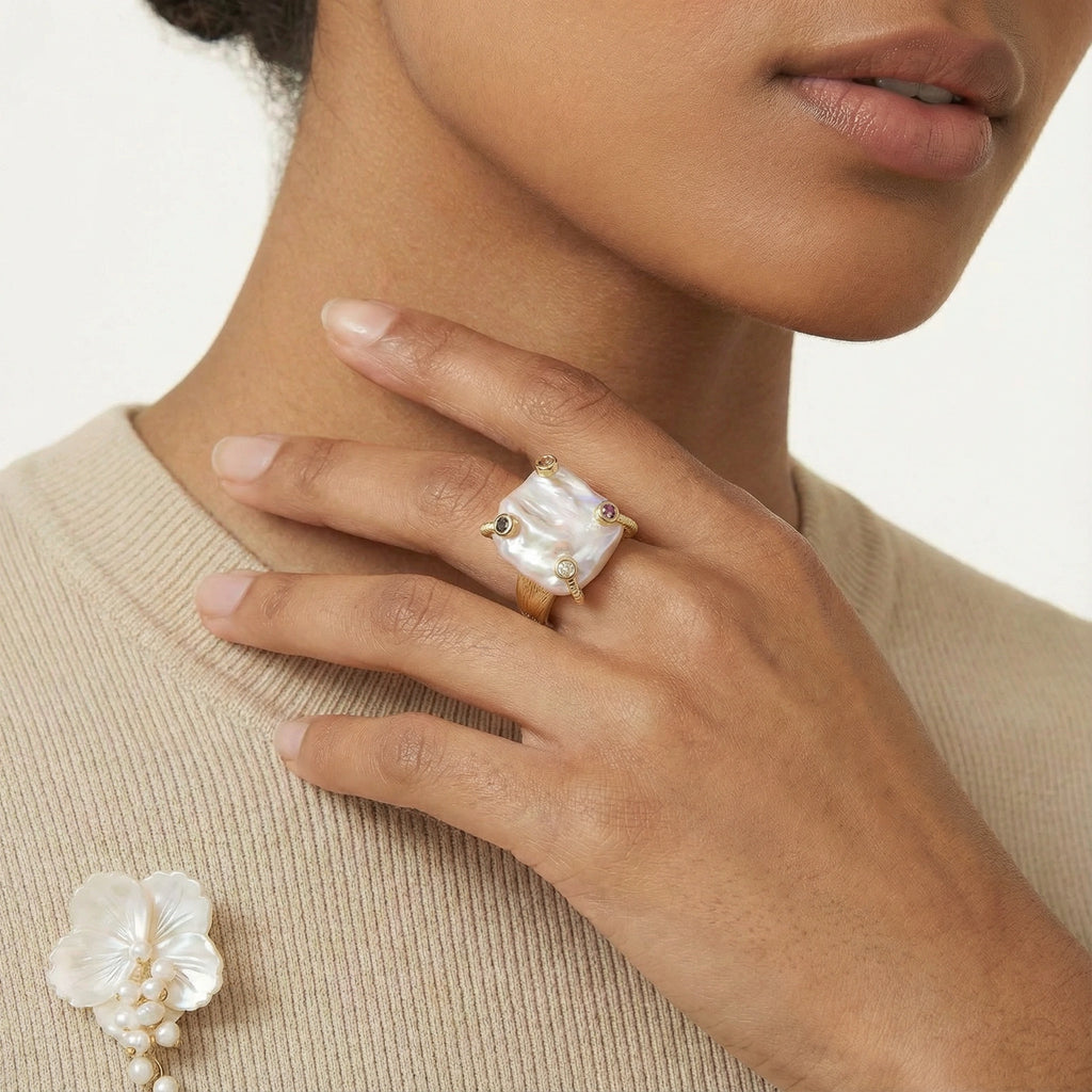 Legacy Baroque Pearl Statement Ring
