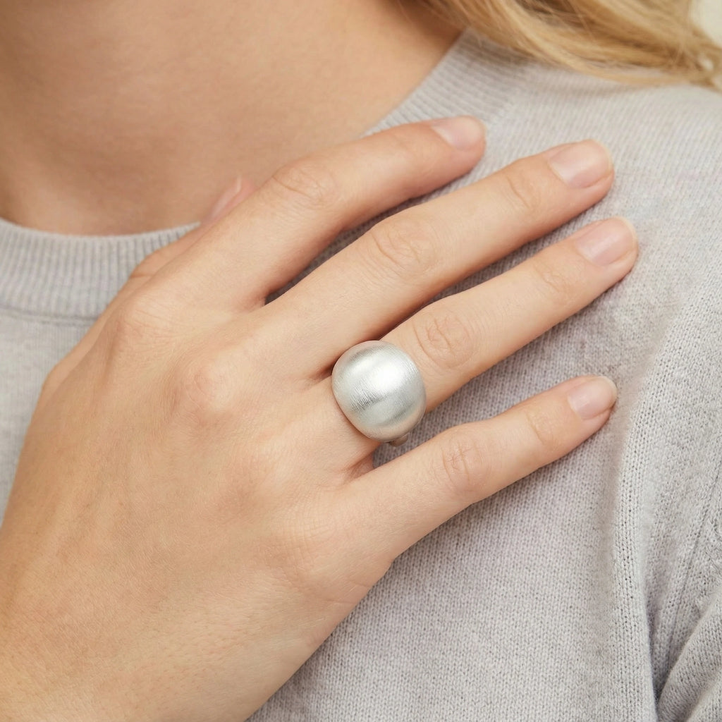 Heirloom Sterling Silver Cloud Ring