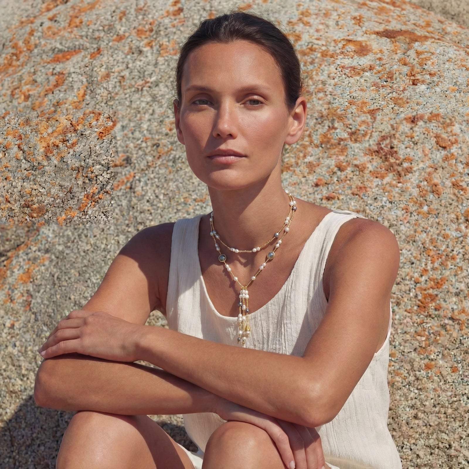 Eco-Chic Freshwater Pearl Lariat