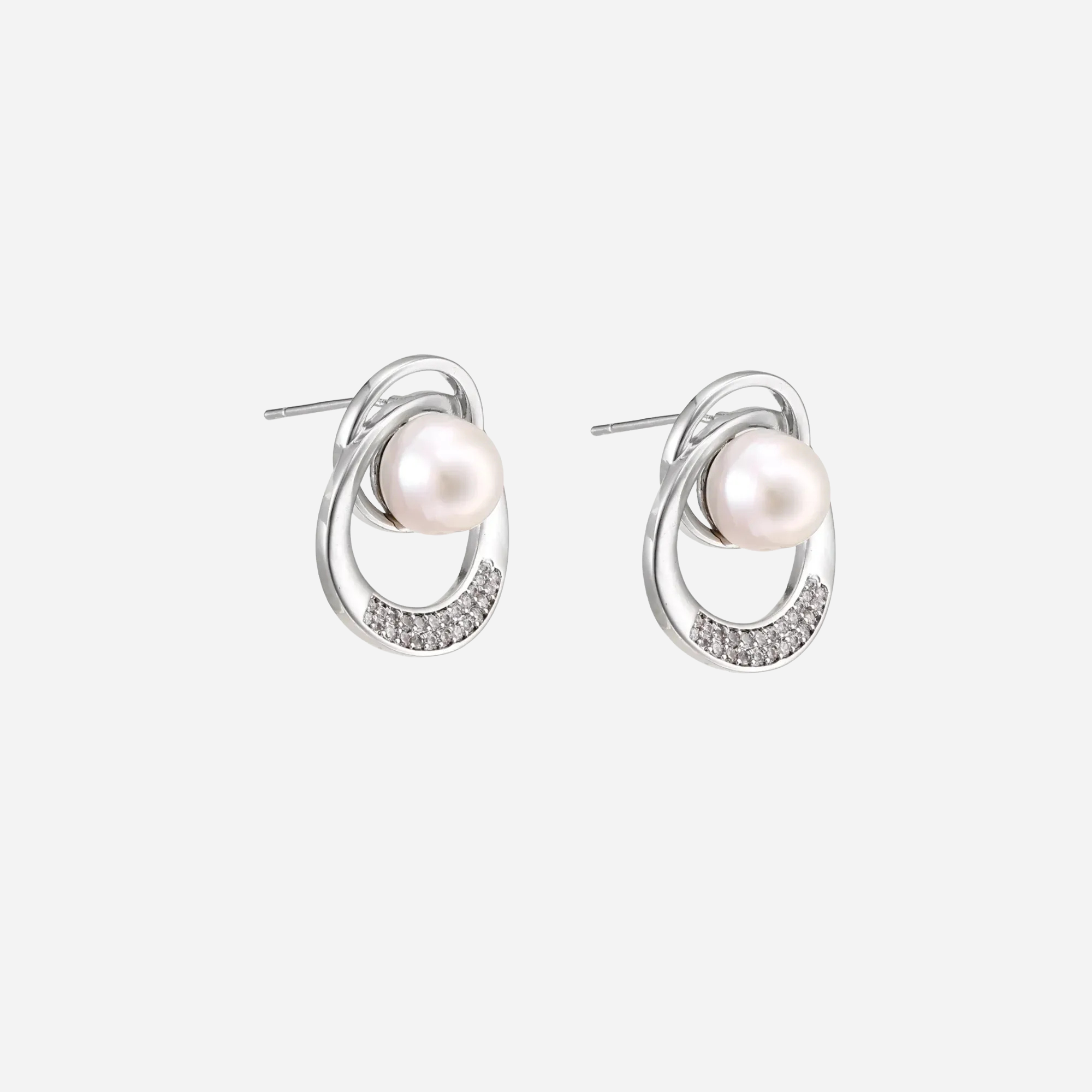 Legacy Pearl Orbit Studs