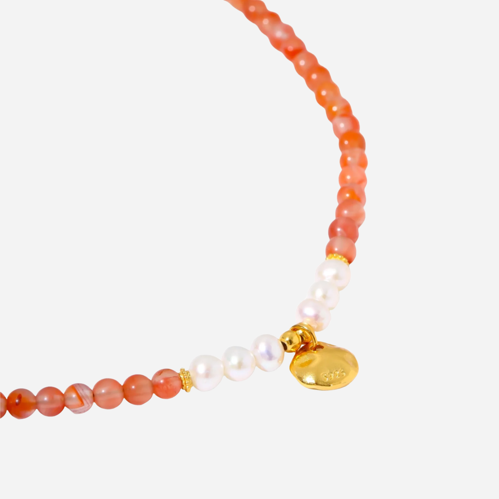 Heirloom Sunset Bloom Pearl Bracelet