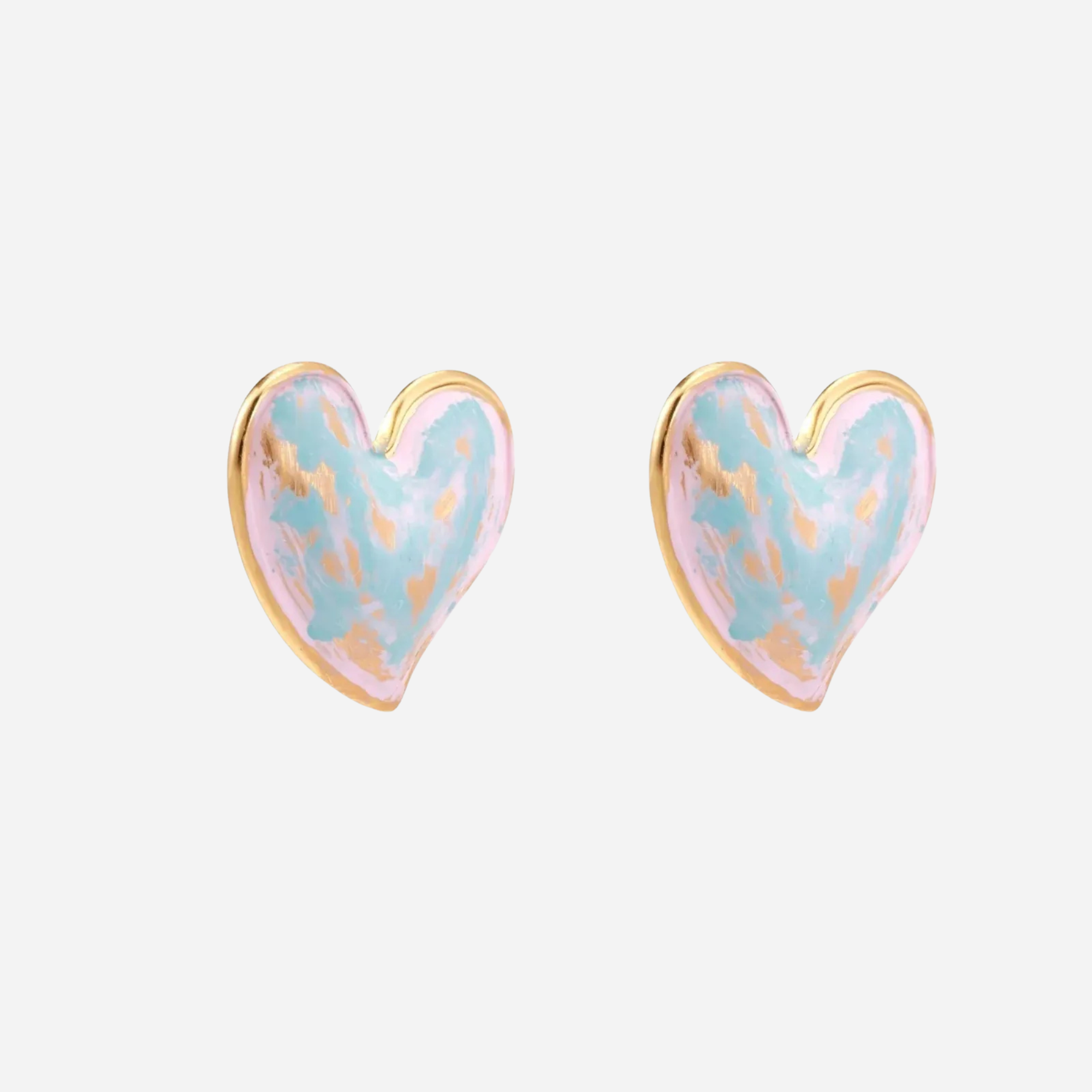 Dreamy Heart Studs