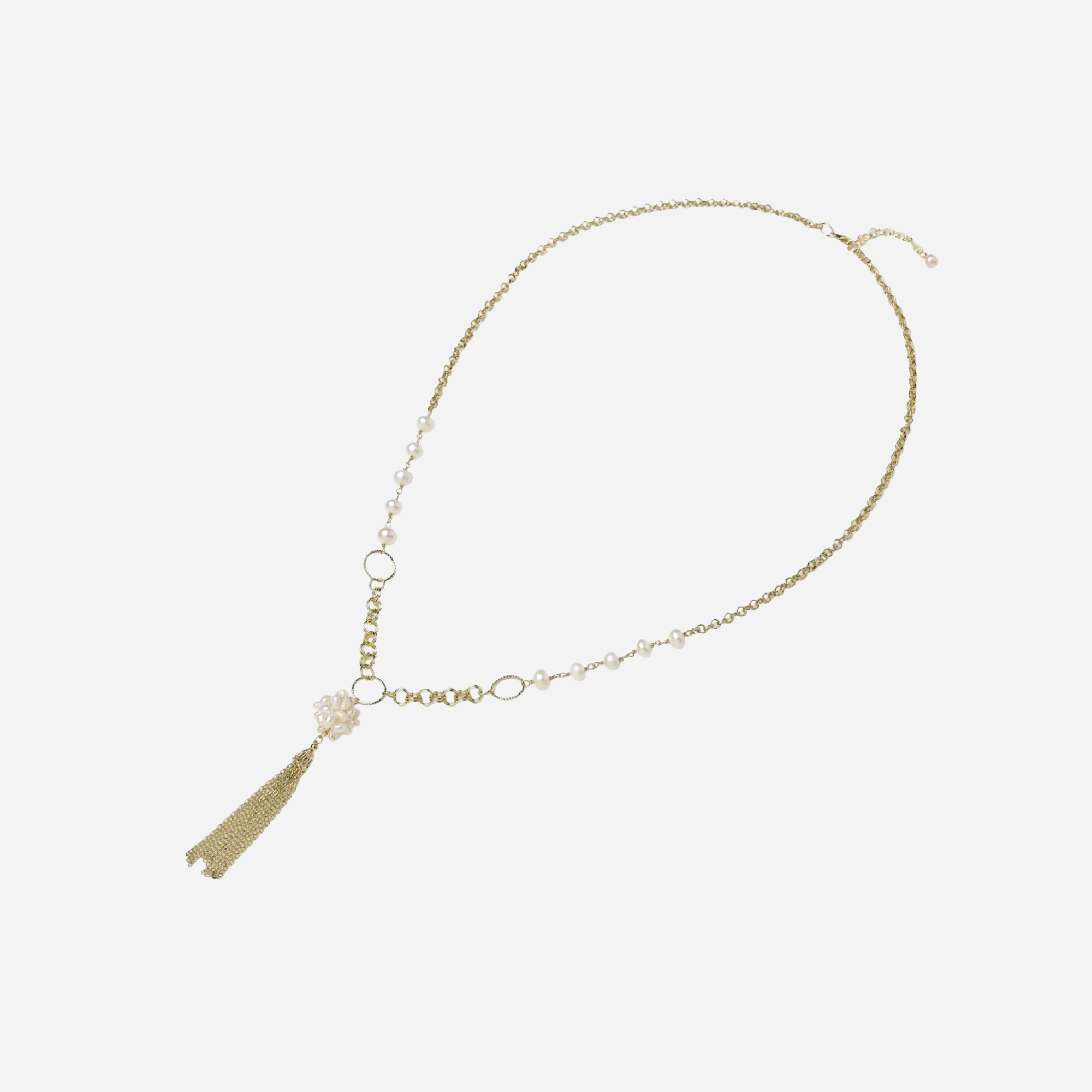 Legacy Pearl Tassel Necklace