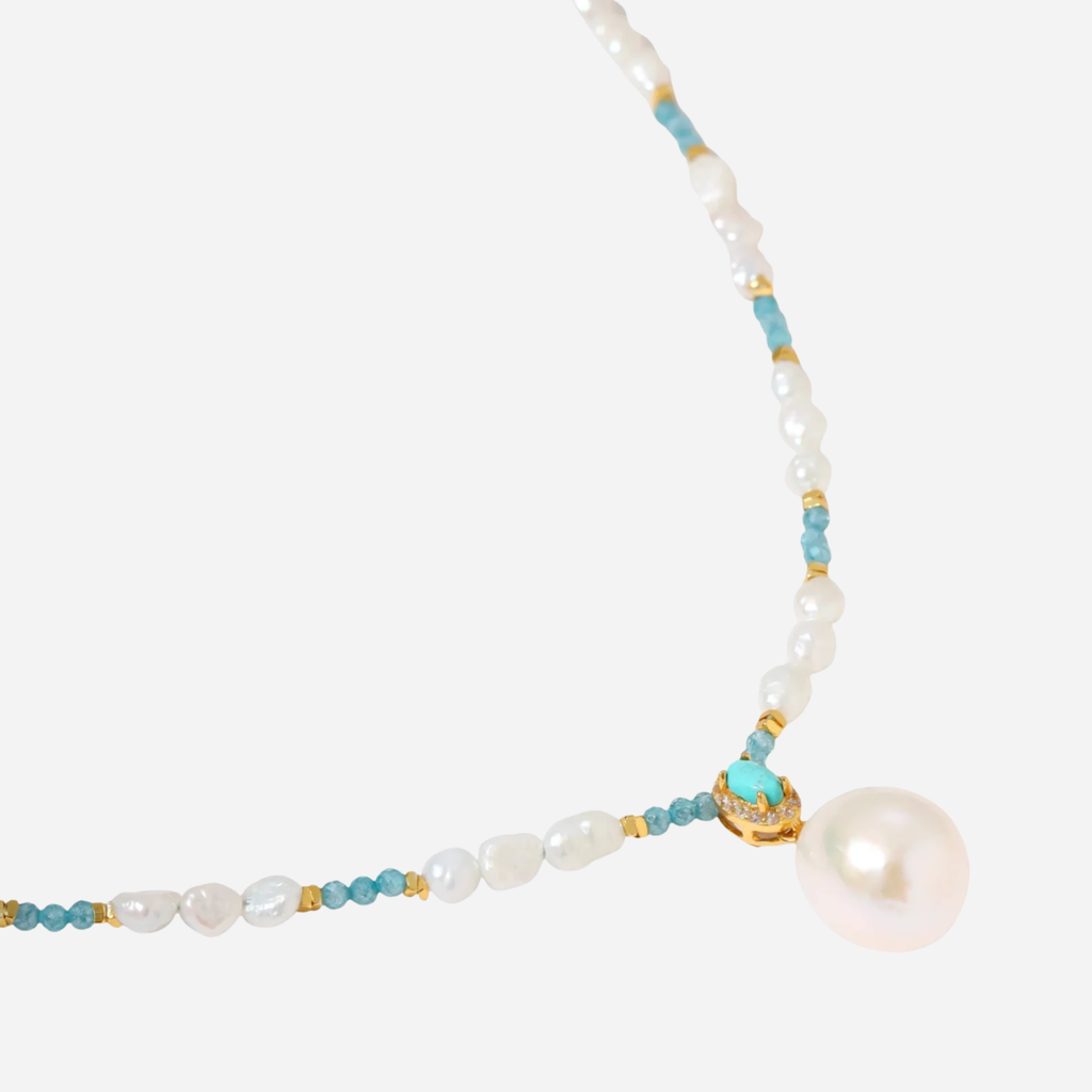 Aqua Bloom Necklace