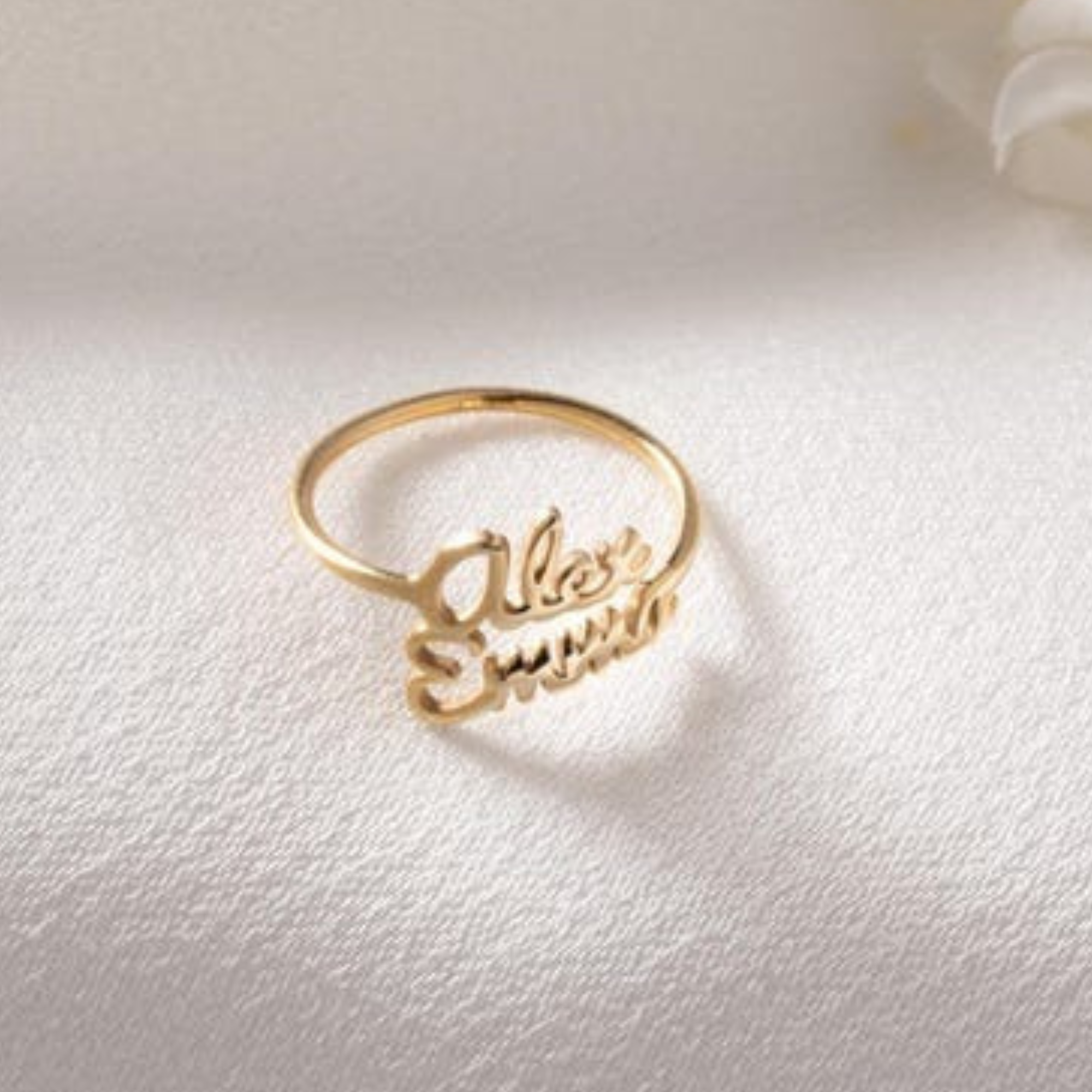 Kayla Customized Name Open Ring