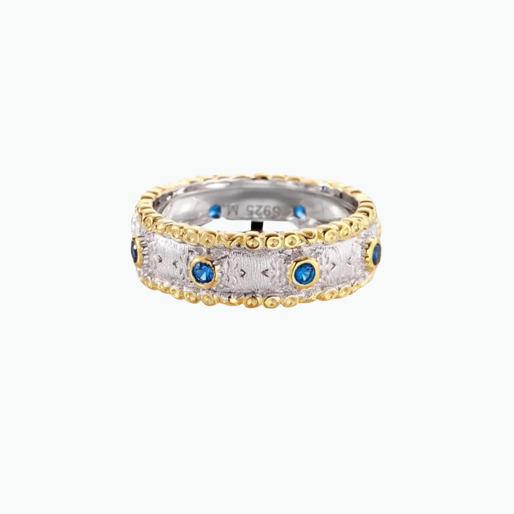 Heirloom 24K Vermeil Gold Azure Band Ring