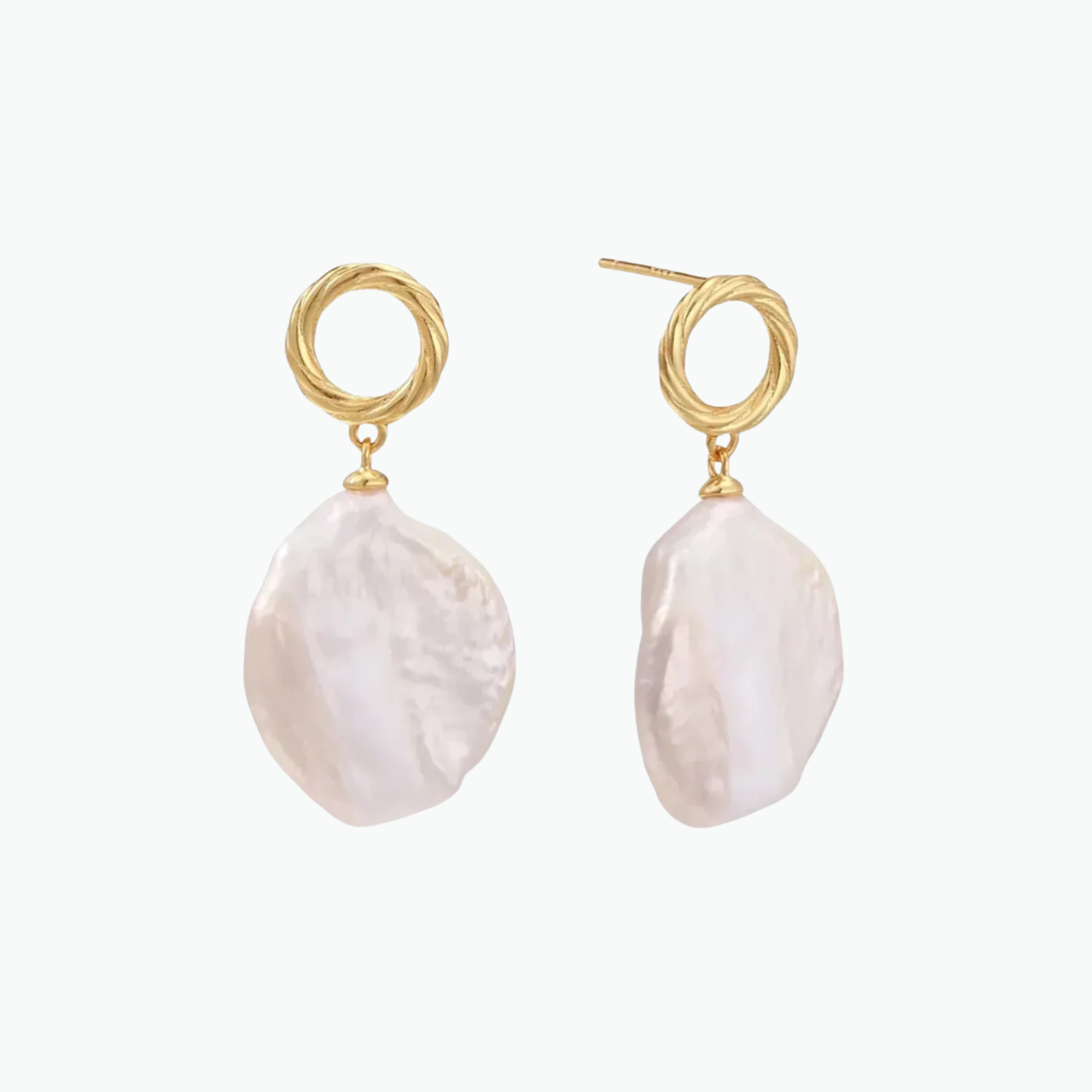 Heirloom Baroque Pearl Drop Earrings