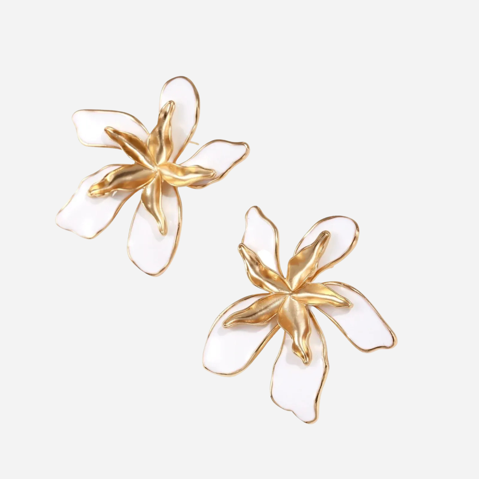 Eco-Chic Garden Dreams Statement Earrings