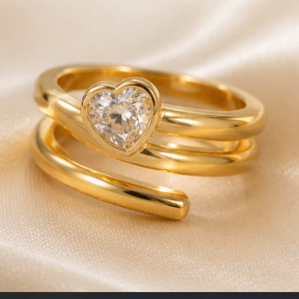 The Elodie Heart Ring