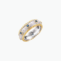 Heirloom 24K Vermeil Gold Azure Band Ring