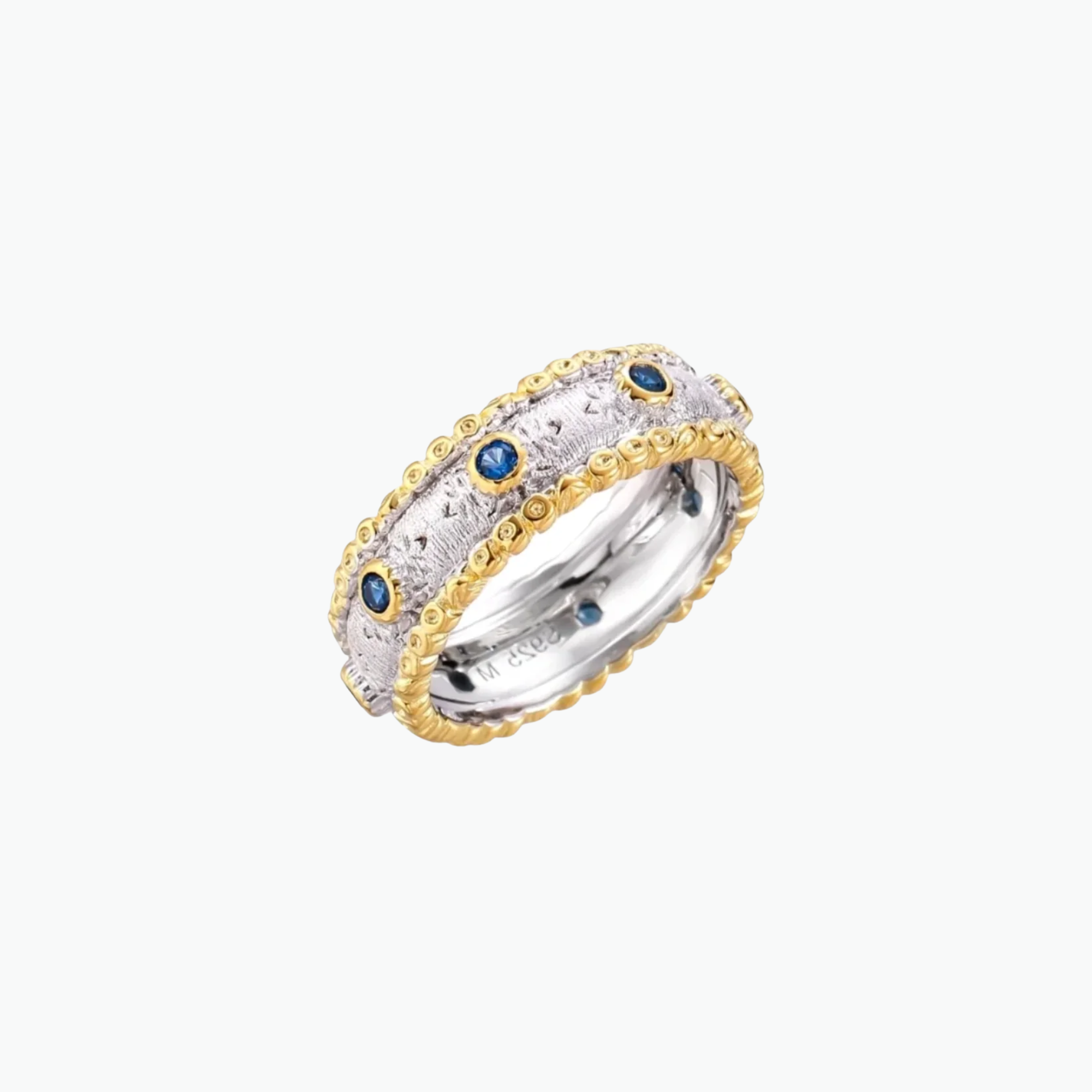 Heirloom 24K Vermeil Gold Azure Band Ring