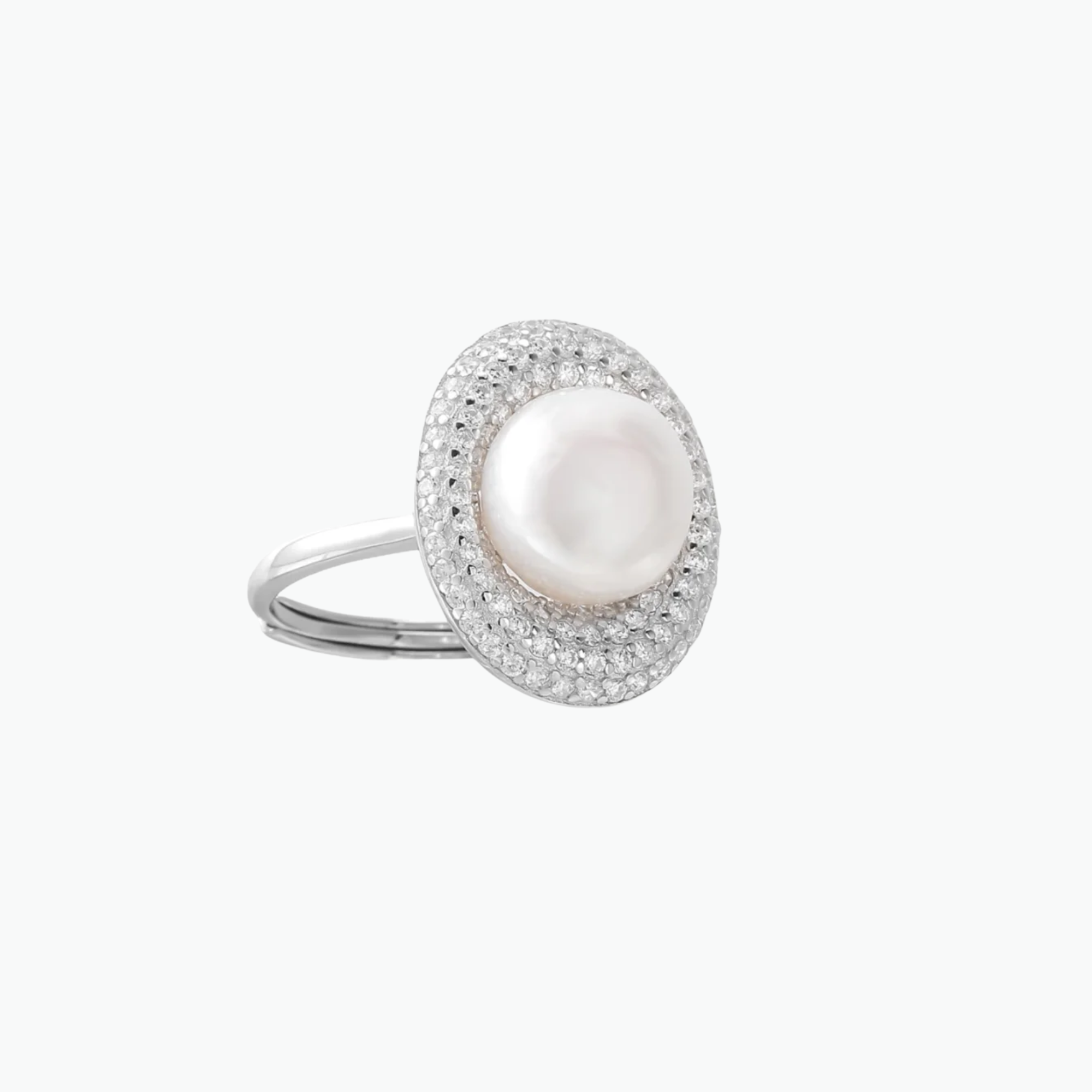 Heirloom Pearl Sterling Silver Ring