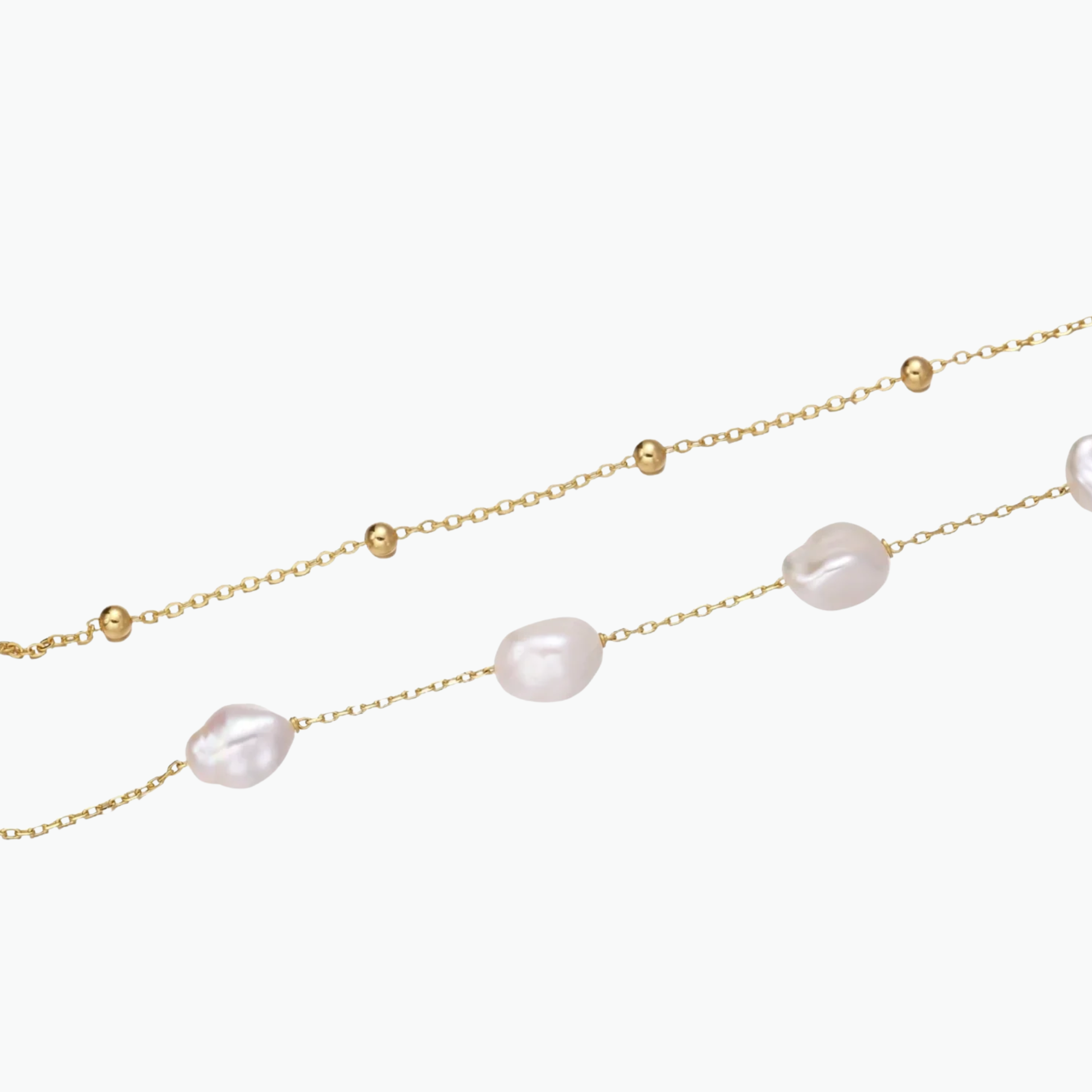 Heirloom Baroque Pearl Layered Bracelet