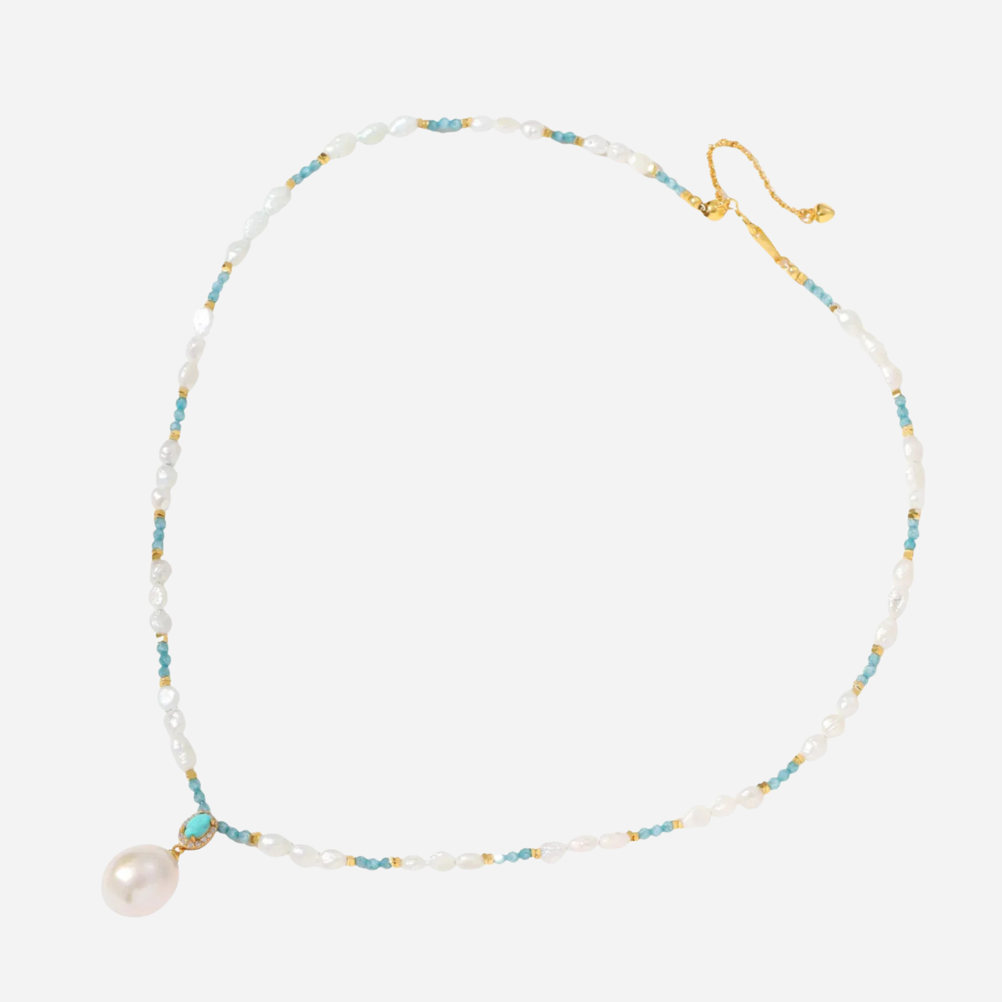 Aqua Bloom Necklace