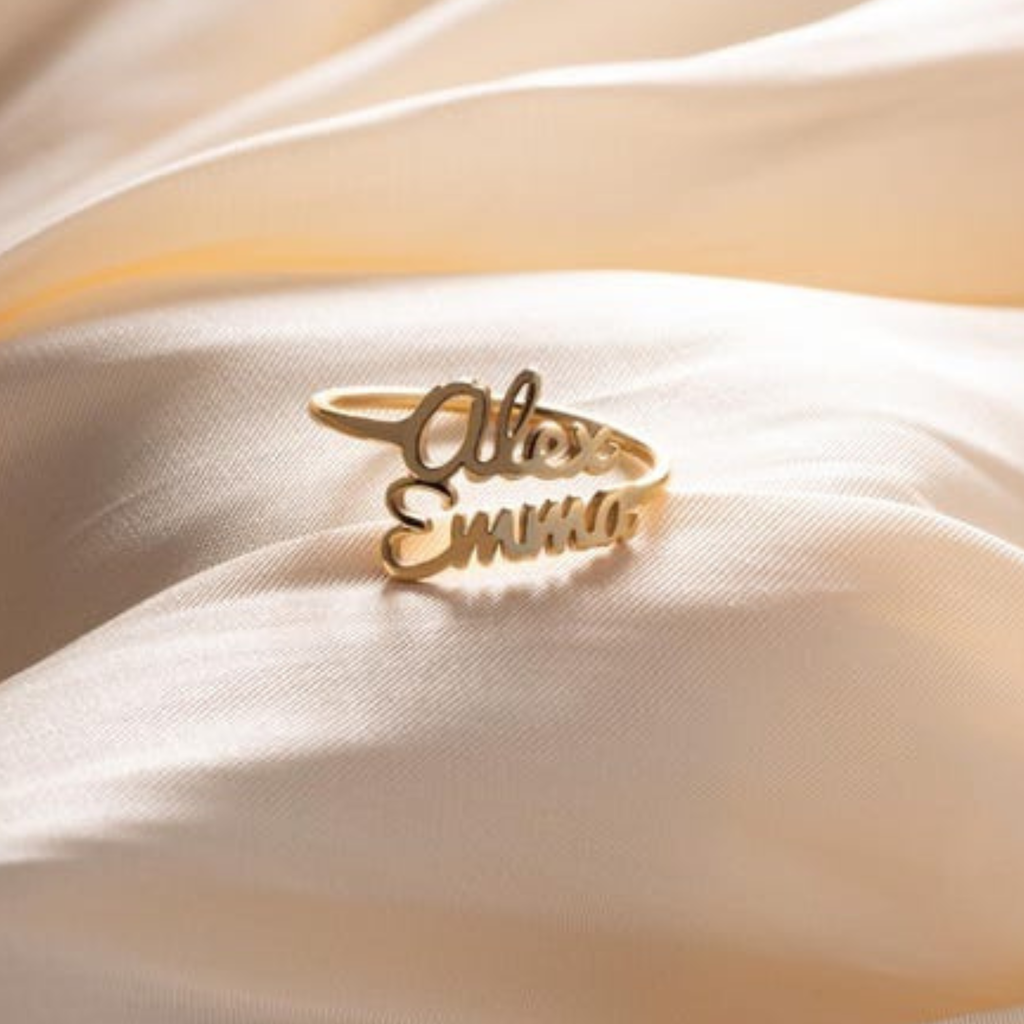 Kayla Customized Name Open Ring