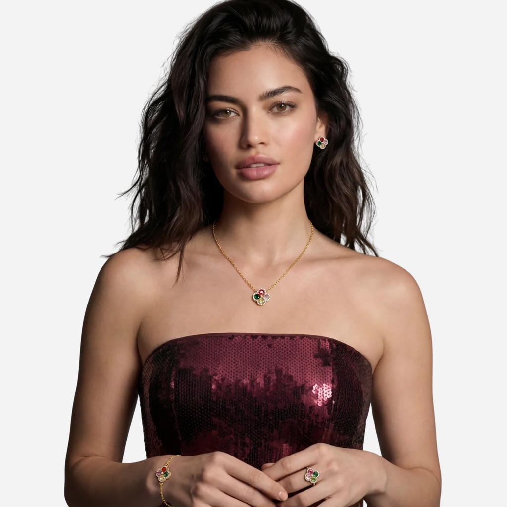 Lucky Clover Jewelry Set