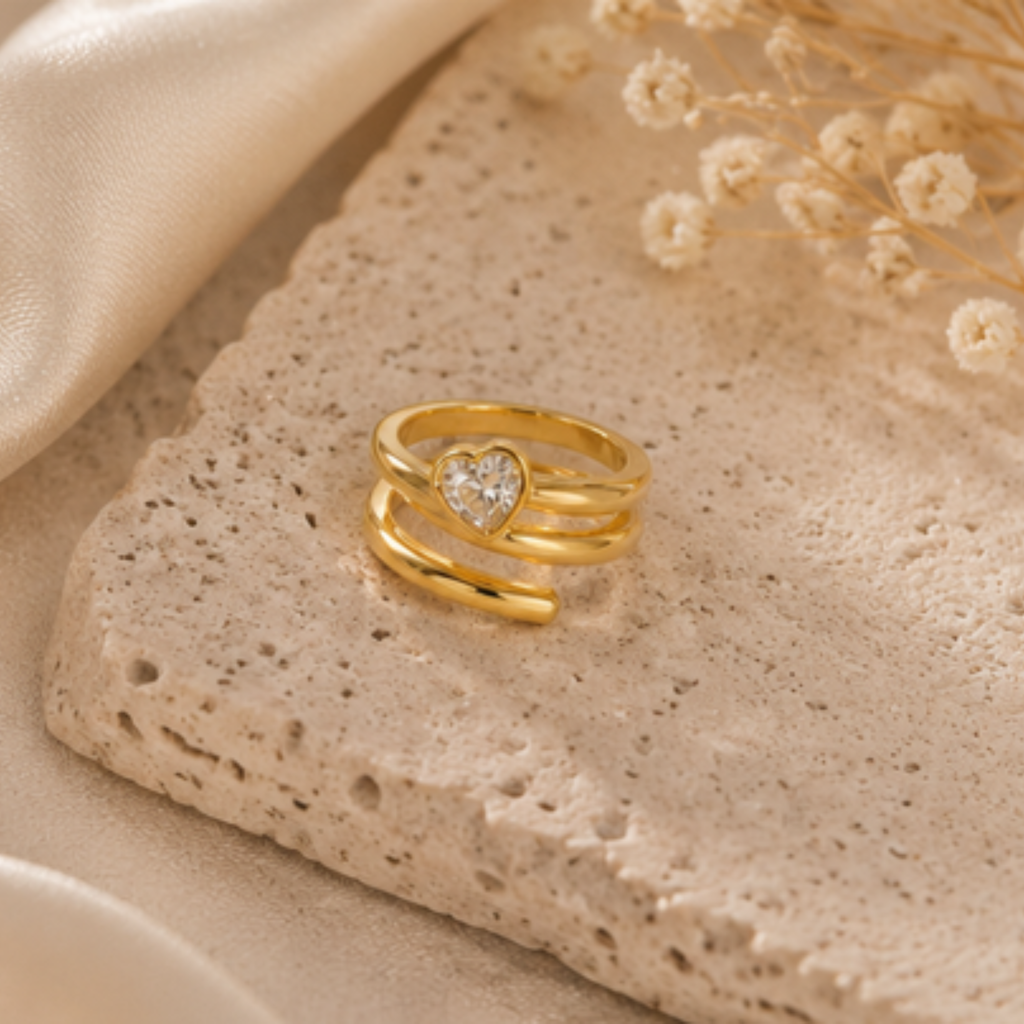 The Elodie Heart Ring