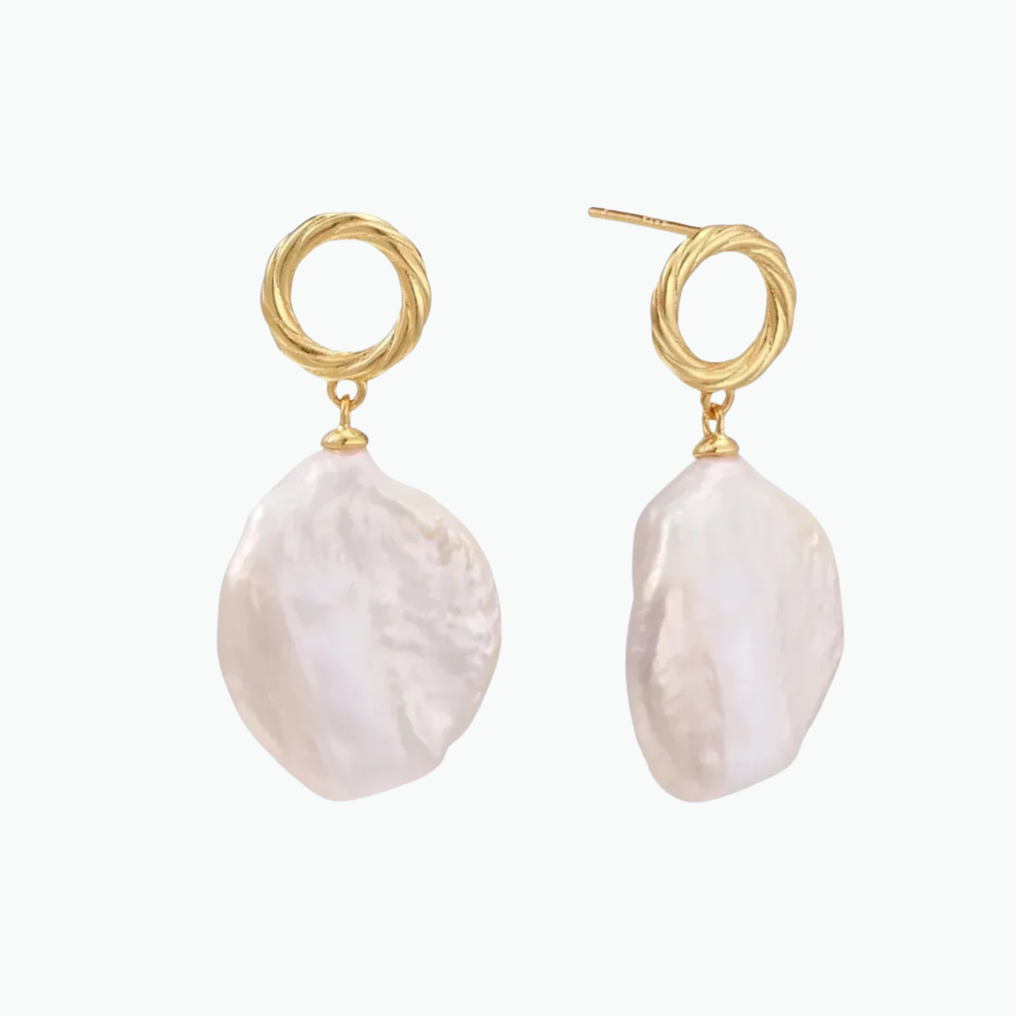 Heirloom Baroque Pearl Drop Earrings
