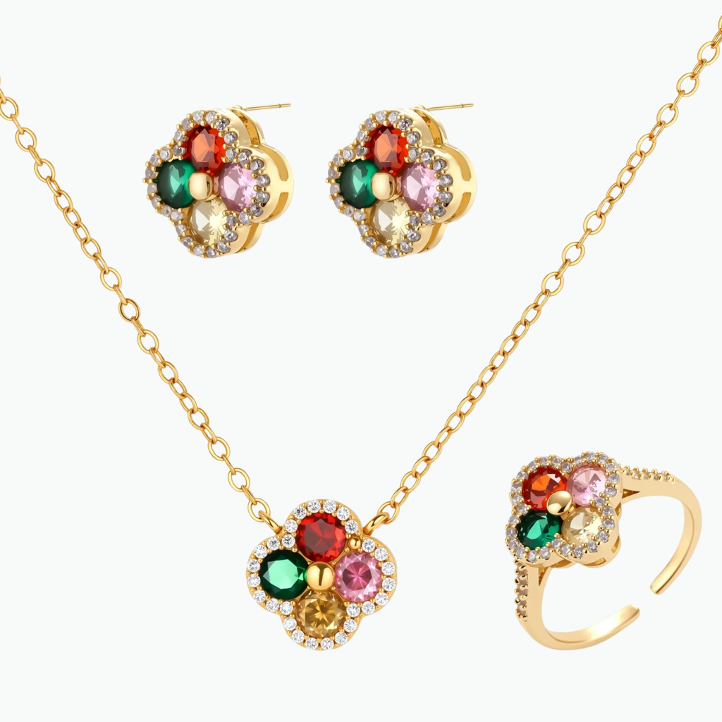 Lucky Clover Jewelry Set