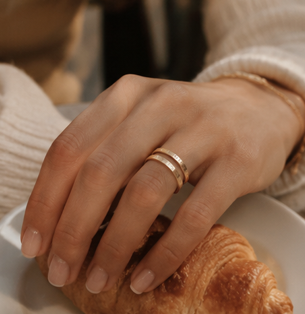 Personalized Name Stacking Ring