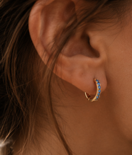 Legacy 18K Gold Birthstone Earrings