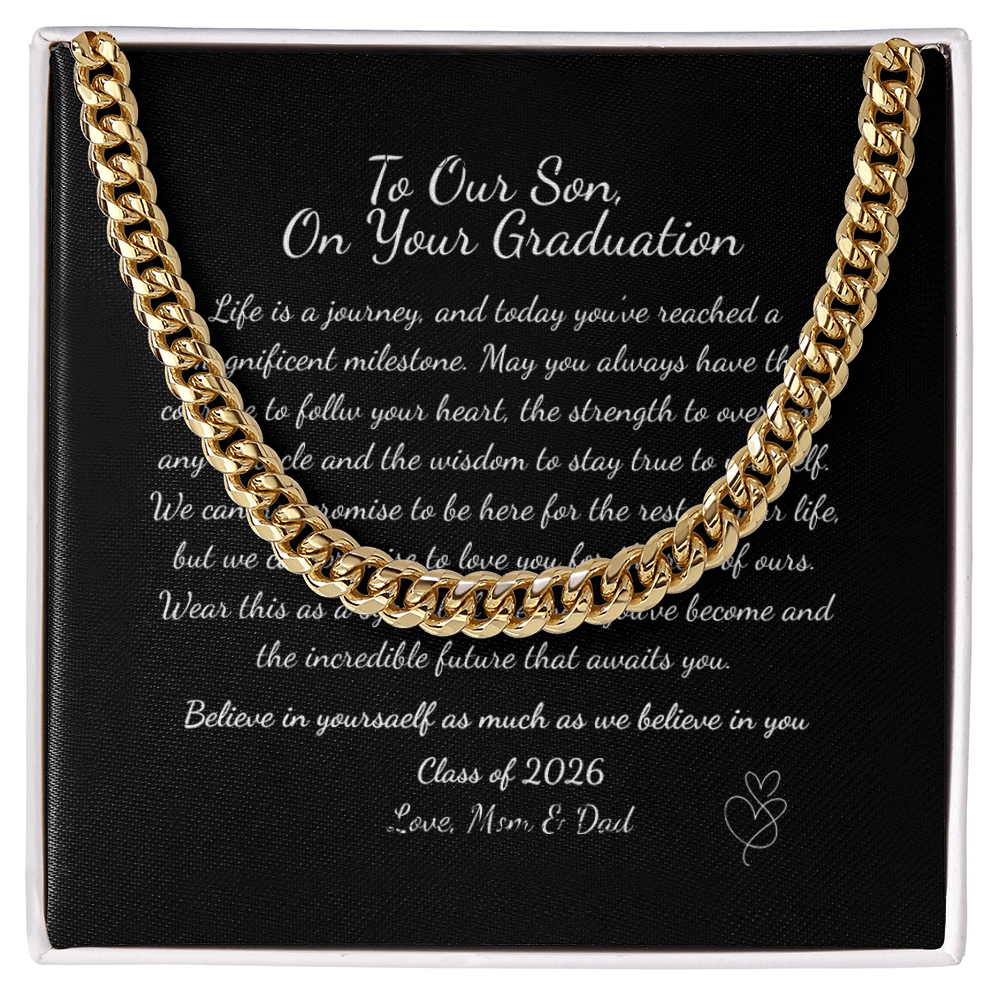 For Him - Cuban Link Chain Necklace