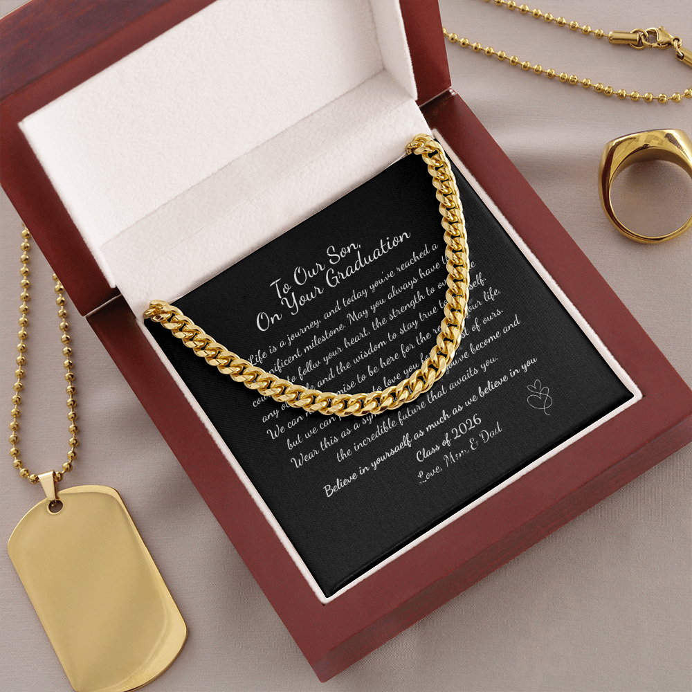 For Him - Cuban Link Chain Necklace