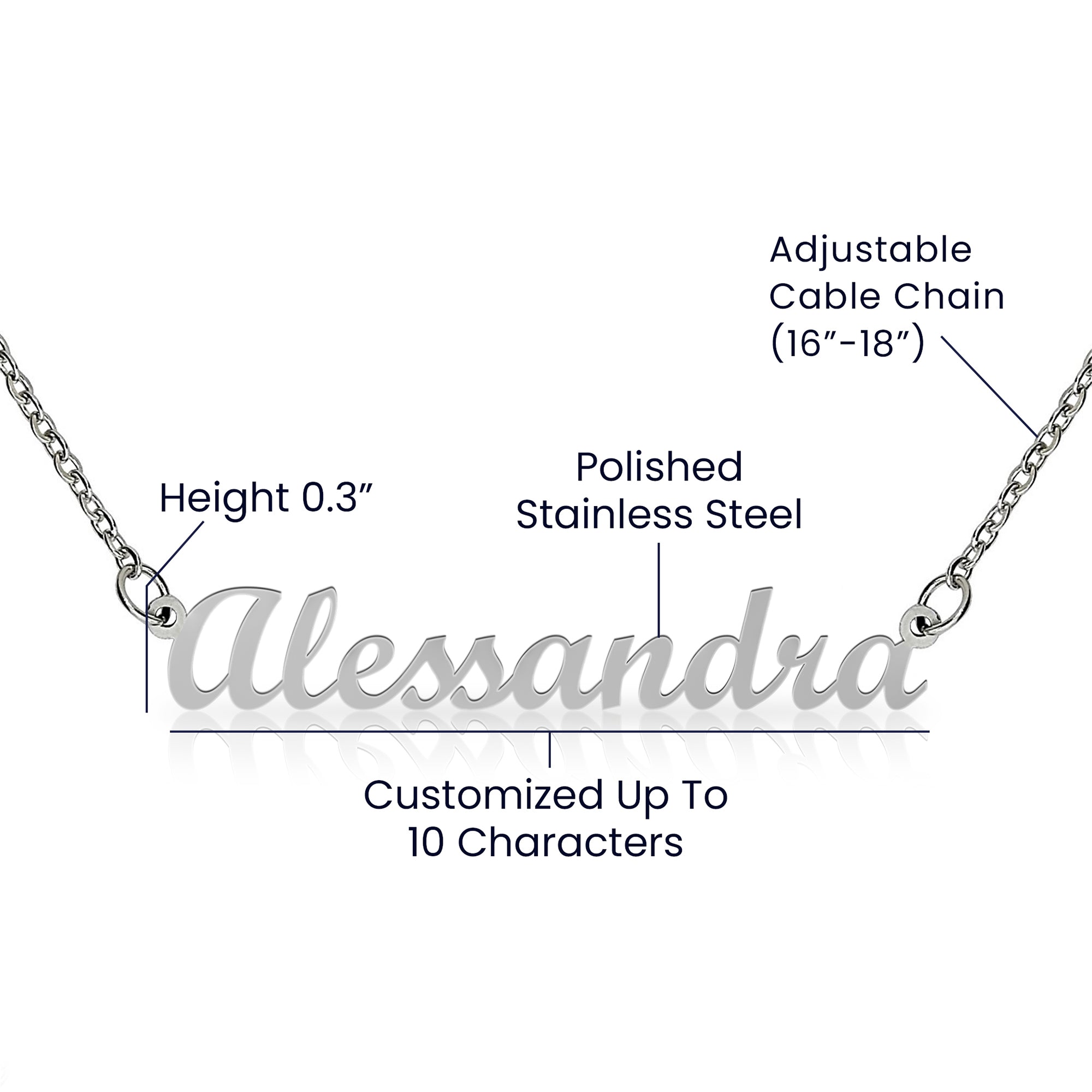 For Her - Name Necklace