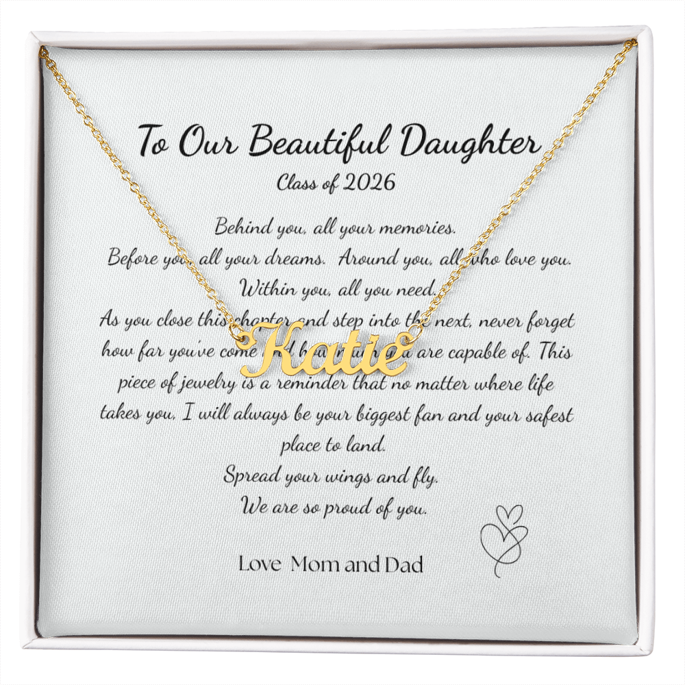 For Her - Name Necklace