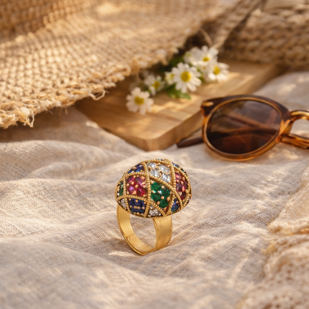 Empress Mosaic Ring