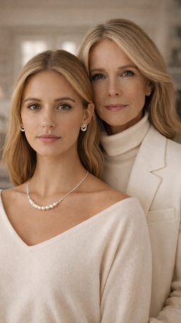 Heirloom Pearl Arc Necklace
