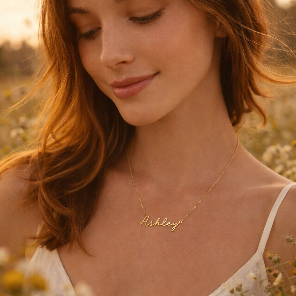The Signature Personalized Name Necklace